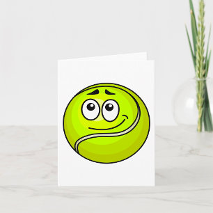 Tennis Ball Face Kaart