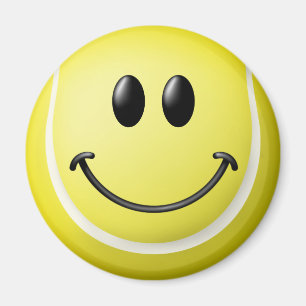 Tennis Ball Face Magneet