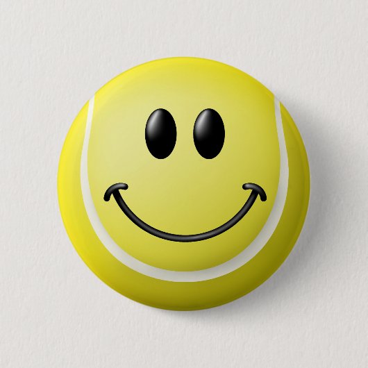 Tennis Ball Face Ronde Button 5,7 Cm (Voorkant)