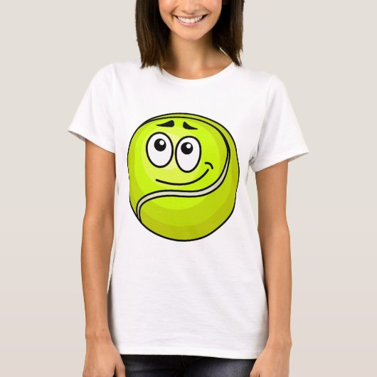 Tennis Ball Face T-shirt (Voorkant)