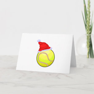 Tennis Ball Feestdagen Kaart