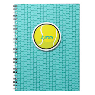 Tennis Ball Game Net NAME Sportteam Coach Notitieboek