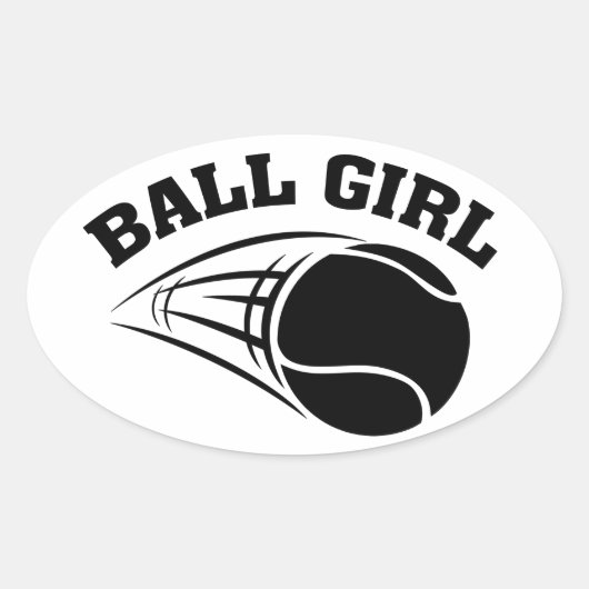 Tennis - Ball Girl Stickers (Voorkant)