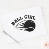 Tennis - Ball Girl Stickers (Envelop)