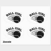 Tennis - Ball Girl Stickers (Vel)