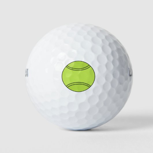 Tennis Ball Golfballen (Voorkant)