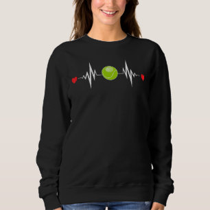 Tennis Ball Heartbeat Tennis Trui