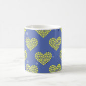 Tennis Ball in Heart Shape - Patroon Koffiemok (Center)