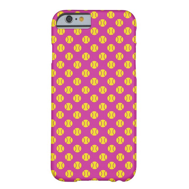 Tennis ball iPhone 6 hoesje |  kleuren (Achterkant)