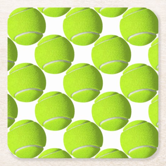 Tennis Ball Kartonnen Onderzetters (Voorkant)