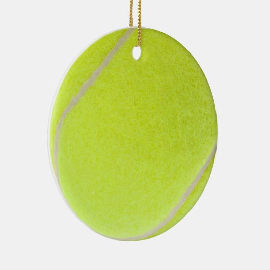  Tennis Ball Keramisch Ornament (Rechts)