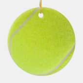  Tennis Ball Keramisch Ornament (Achterkant)