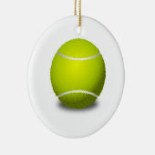 Tennis Ball Keramisch Ornament (Rechts)