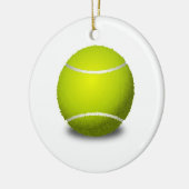 Tennis Ball Keramisch Ornament (Links)