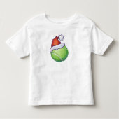 Tennis Ball-kerstgroen Kinder Shirts (Voorkant)