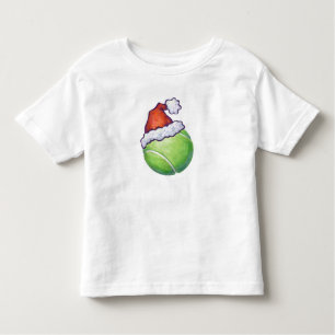 Tennis Ball-kerstgroen Kinder Shirts