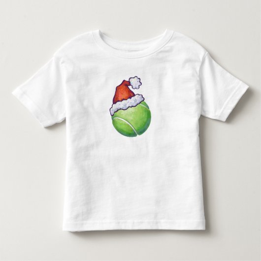 Tennis Ball-kerstgroen Kinder Shirts (Voorkant)