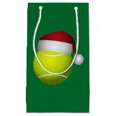 Tennis Ball Kerstmis Klein Cadeauzakje (Voorkant)