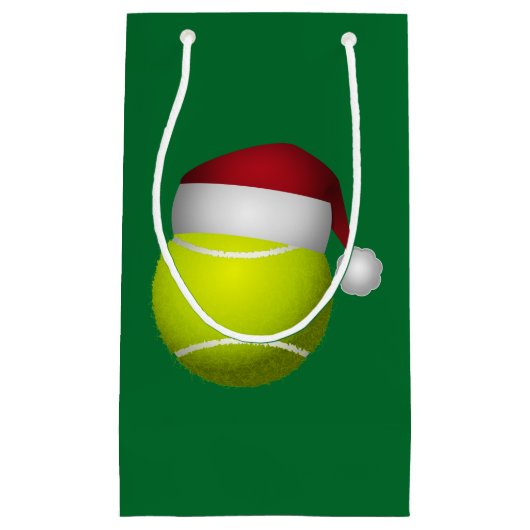 Tennis Ball Kerstmis Klein Cadeauzakje (Voorkant)