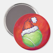 Tennis Ball Kerstmis Magneet (Voorkant / Achterkant)