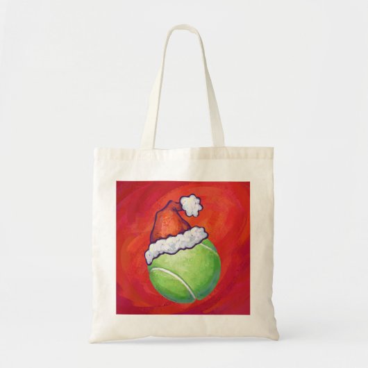 Tennis Ball Kerstmis Tote Bag (Voorkant)