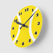 Tennis ball klok voor op de muur (Hoek)