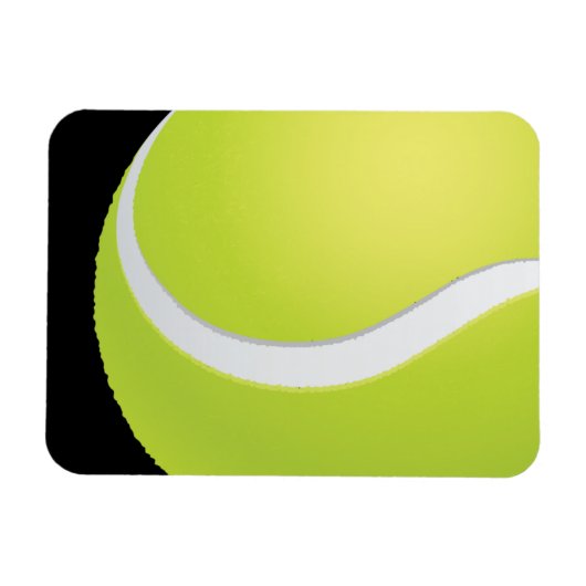Tennis Ball Magneet (Horizontaal)