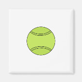 Tennis Ball Magneet (Voorkant)