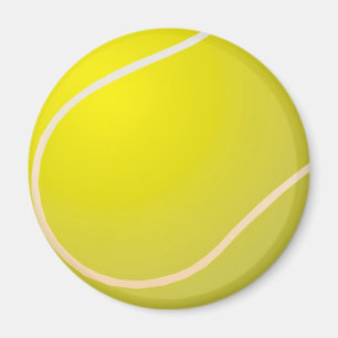Tennis ball magneet