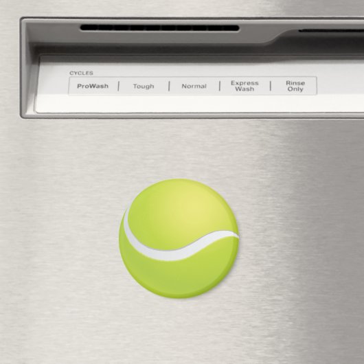 Tennis Ball Magnet (Insitu (Vaatwasser))
