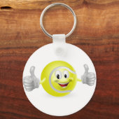Tennis Ball Mascot Sleutelhanger (Voorkant)