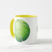 Tennis Ball Mok (Voorkant links)