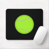 Tennis Ball: Mousepad Muismat (Met muis)