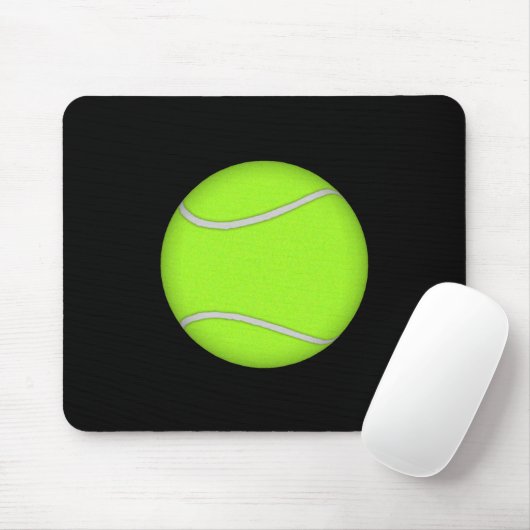 Tennis Ball: Mousepad Muismat (Met muis)