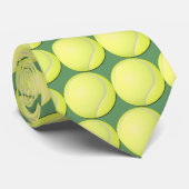 Tennis Ball Neckslijtage Stropdas (Opgerold)