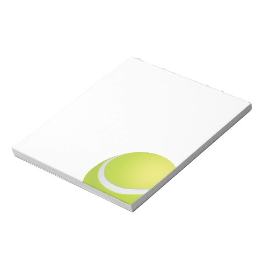 Tennis Ball Notitieblok (Linkerzijde)