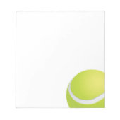 Tennis Ball Notitieblok (Voorkant)