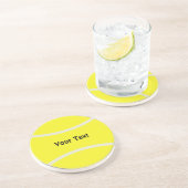 Tennis Ball-Onderzetters Zandsteen Onderzetter (Zijkant)