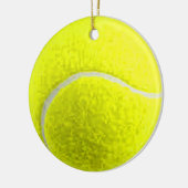 "Tennis Ball"-ontwerpcadeaus en -producten Keramisch Ornament (Links)