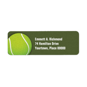 Tennis Ball op het adres van de Terugkeer van de R Etiket