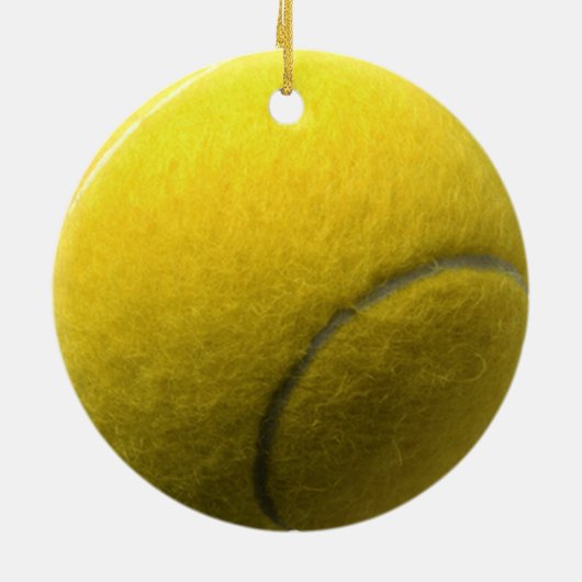 Tennis Ball Ornament (Achterkant)