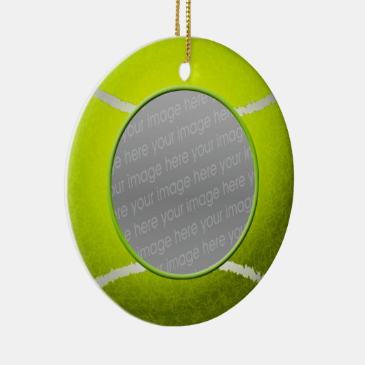 Tennis ball ornament (Rechts)