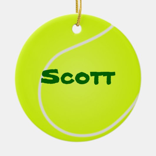 Tennis Ball Ornament (Voorkant)