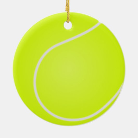 Tennis Ball Ornament (Achterkant)