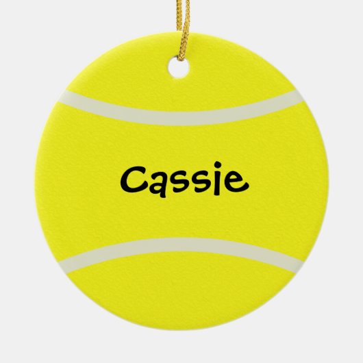 Tennis Ball Ornament (Voorkant)