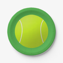 Tennis Ball Paper-Borden Papieren Bordje