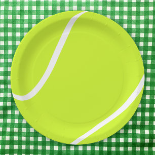 Tennis Ball Paper-Borden Papieren Bordje