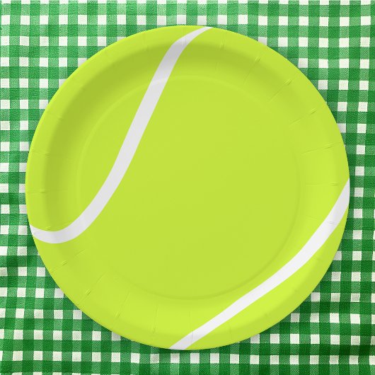 Tennis Ball Paper-Borden Papieren Bordje