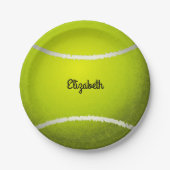 Tennis Ball Papieren Bordje (Voorkant)