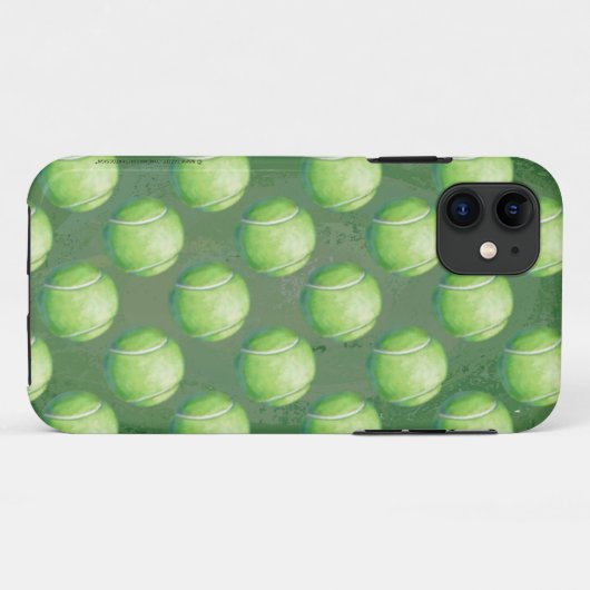 Tennis Ball Patronen Case-Mate iPhone Case (Achterkant (horizontaal))